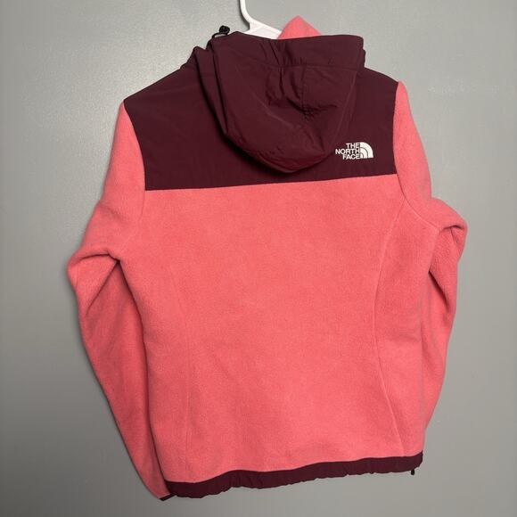 The North Face Womens Small Denali Hybrid Jacket Fleece Tech Small Y2K Pink Tone - Picture 2 of 5